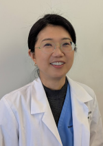 Photo of Dr. Kim smiling for a Headshot